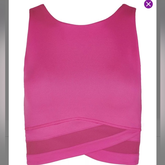 Sweaty Betty All Day Wrap Crop Top sz L NWOT - Picture 4 of 8